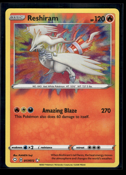 Reshiram #017/072 Shining Fates NM