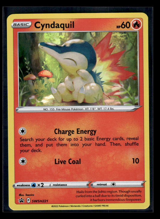 Cyndaquil #SWSH221 Sword & Shield Promo Cards LP