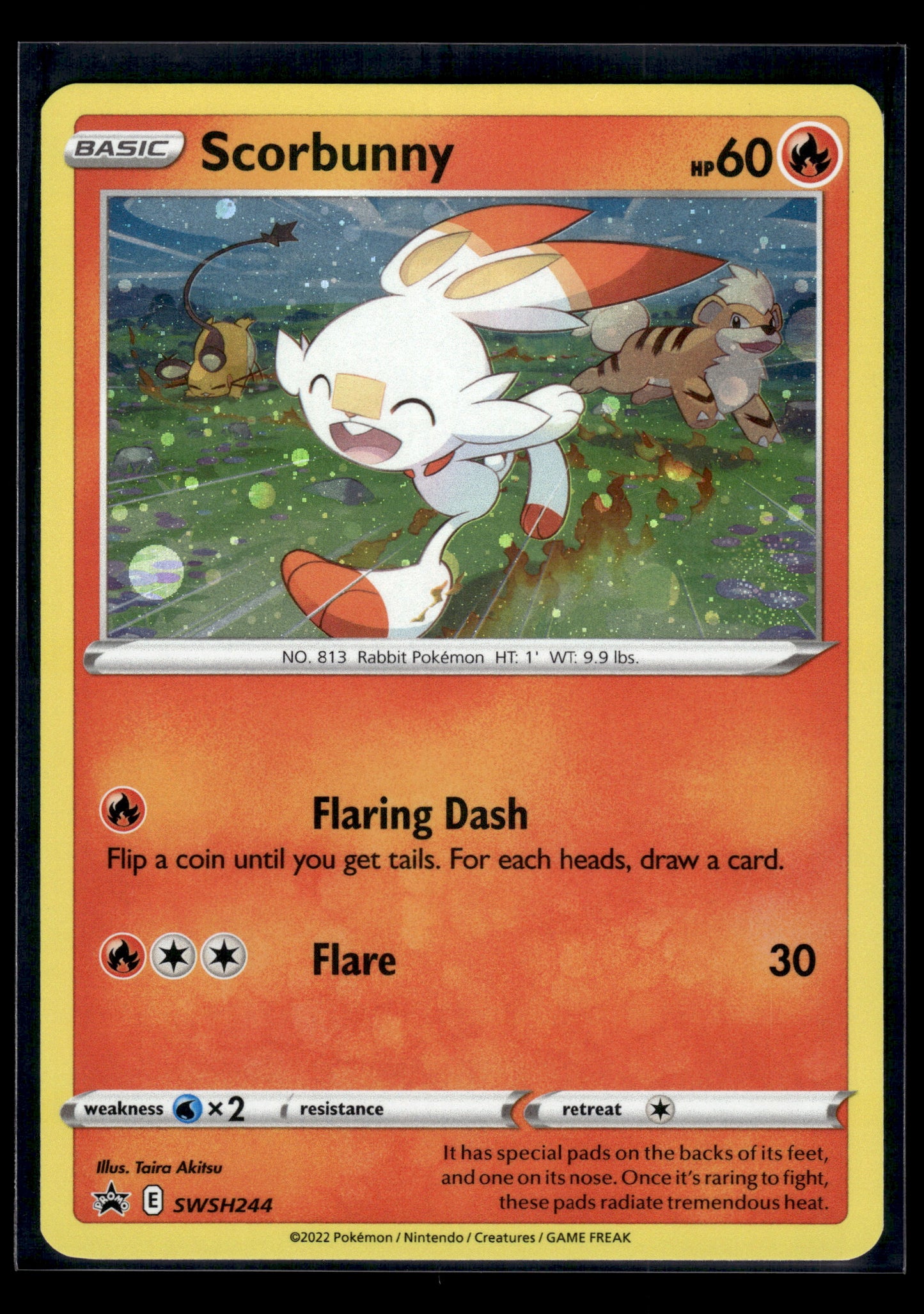 Scorbunny #SWSH244 Sword & Shield Promo Cards VLP