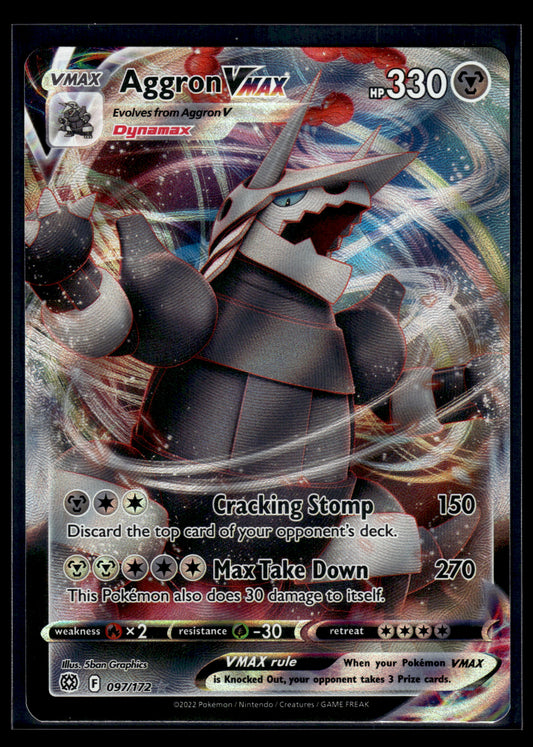 Aggron VMAX #097/172 Brilliant Stars VLP