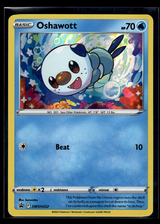 Oshawott #SWSH222 Sword & Shield Promo Cards LP