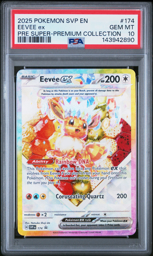 PSA 10 Eevee ex #174 Scarlet & Violet Promo