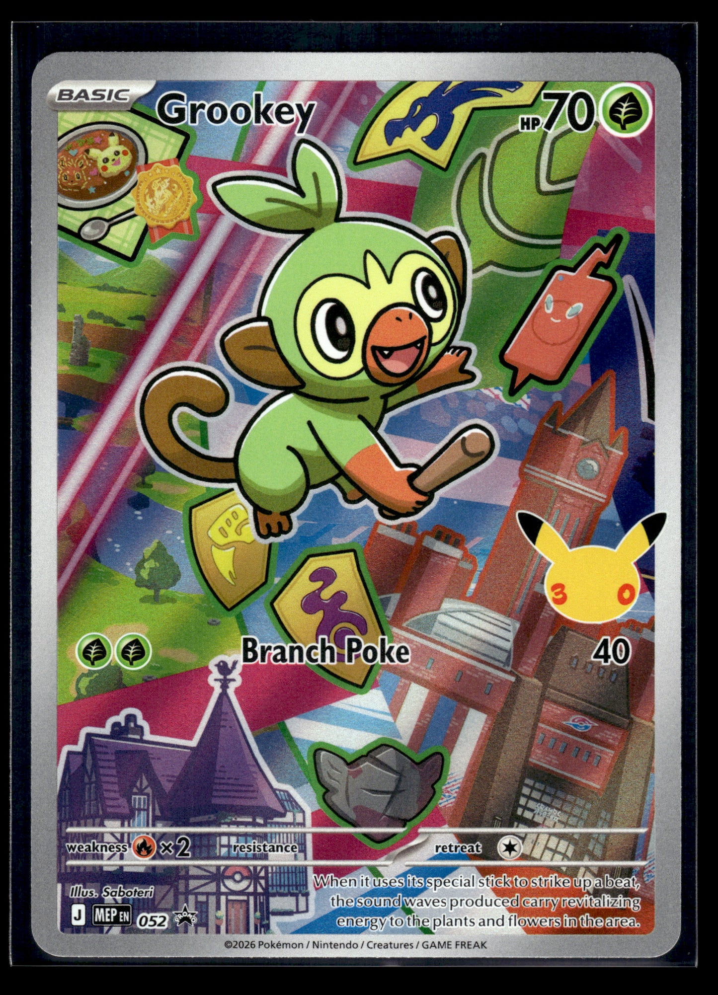 Grookey #052 Mega Evolution Promo VLP