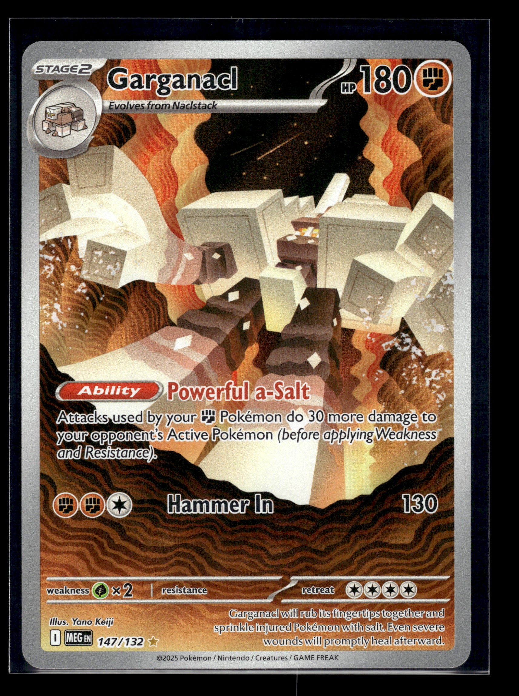 Garganacl #147/132 Mega Evolution LP