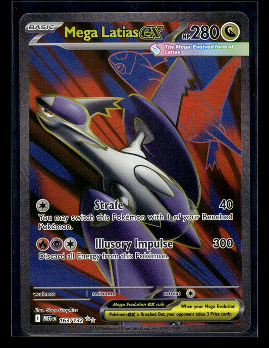 Mega Latias ex #163/132 Mega Evolution NM