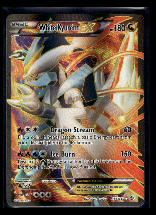 White Kyurem EX (Full Art) #146/149 Boundaries Crossed LP