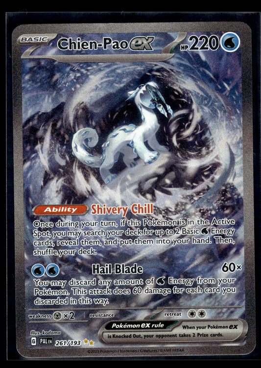 Chien-Pao ex #261/193 Paldea Evolved HP