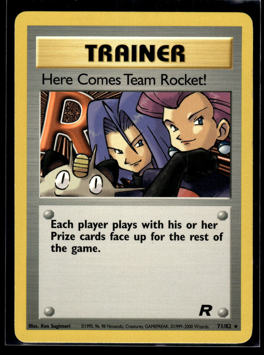 Here Comes Team Rocket! #71/82 Team Rocket HP