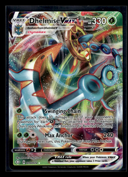 Dhelmise VMAX #010/072 Shining Fates VLP