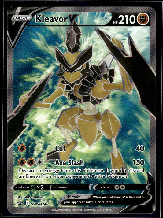 Kleavor V (Full Art) #SWSH248 Sword & Shield Promo Cards VLP