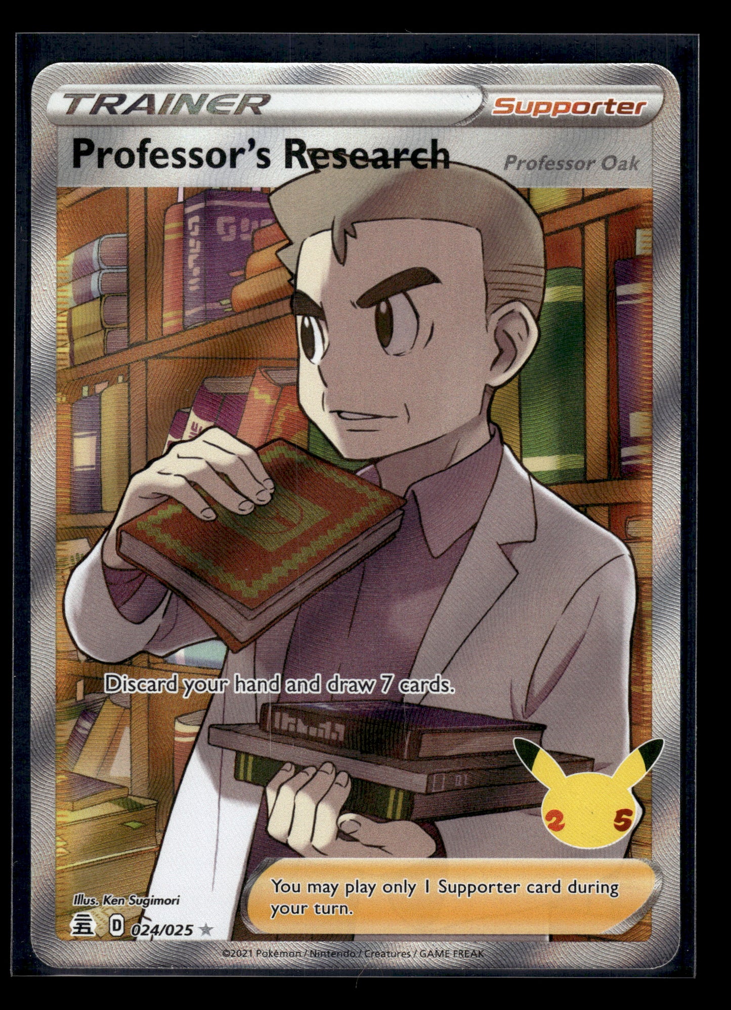 Professor's Research (Full Art) #024/025 Celebrations VLP