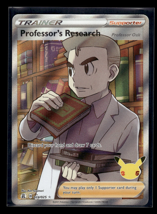 Professor's Research (Full Art) #024/025 Celebrations LP