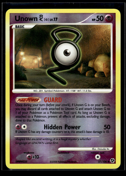 Unown [G] #57/106 Reverse Holo Great Encounters LP
