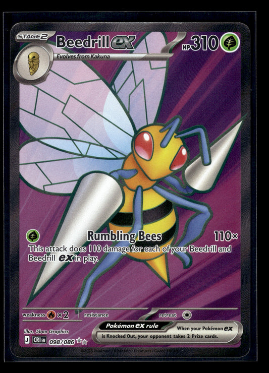 Beedrill ex #098/086 Chaos Rising VLP