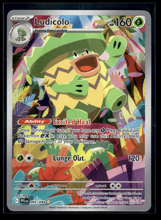 Ludicolo #095/094 Phantasmal Flames VLP