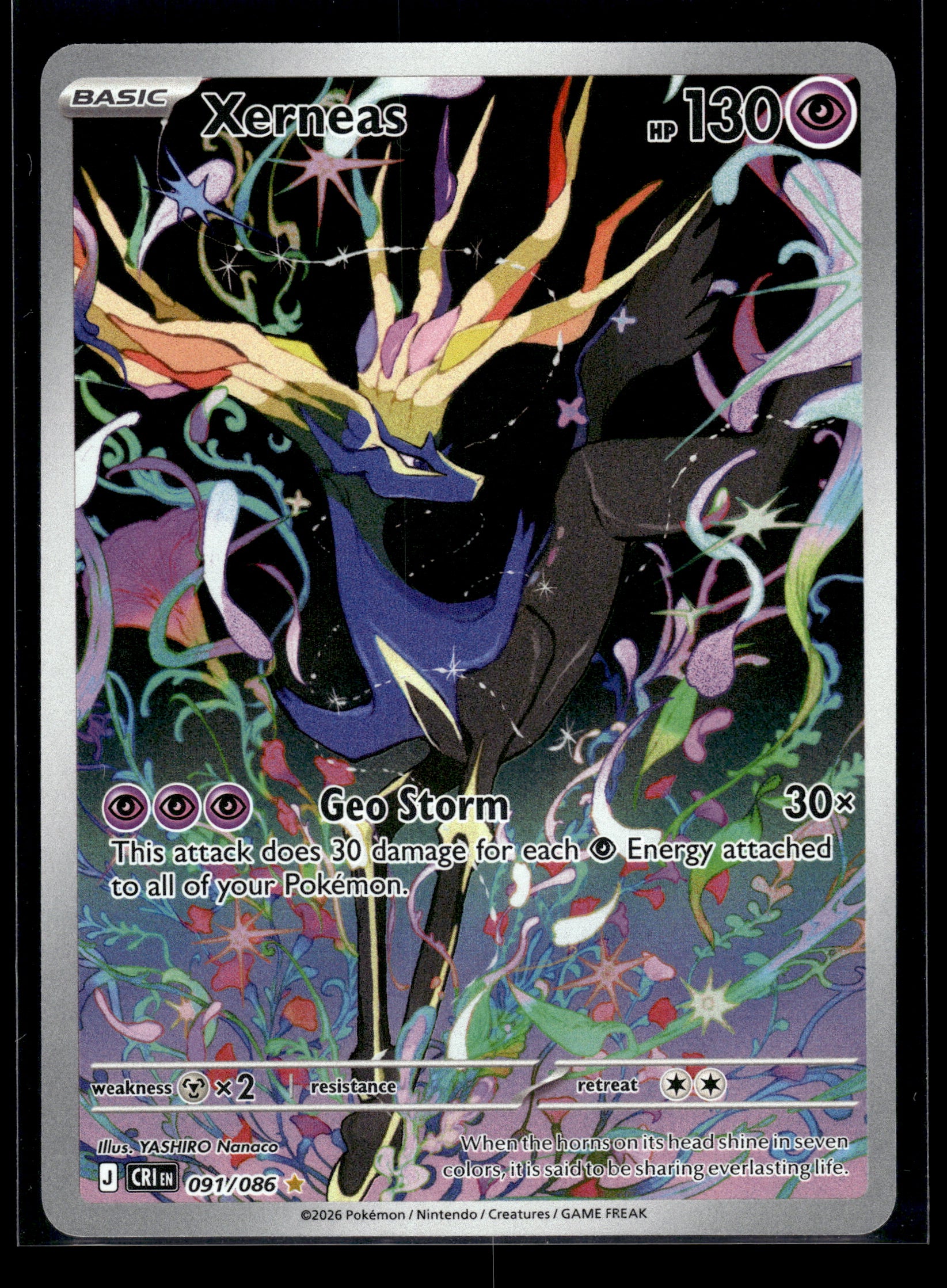 Xerneas #091/086 Chaos Rising VLP