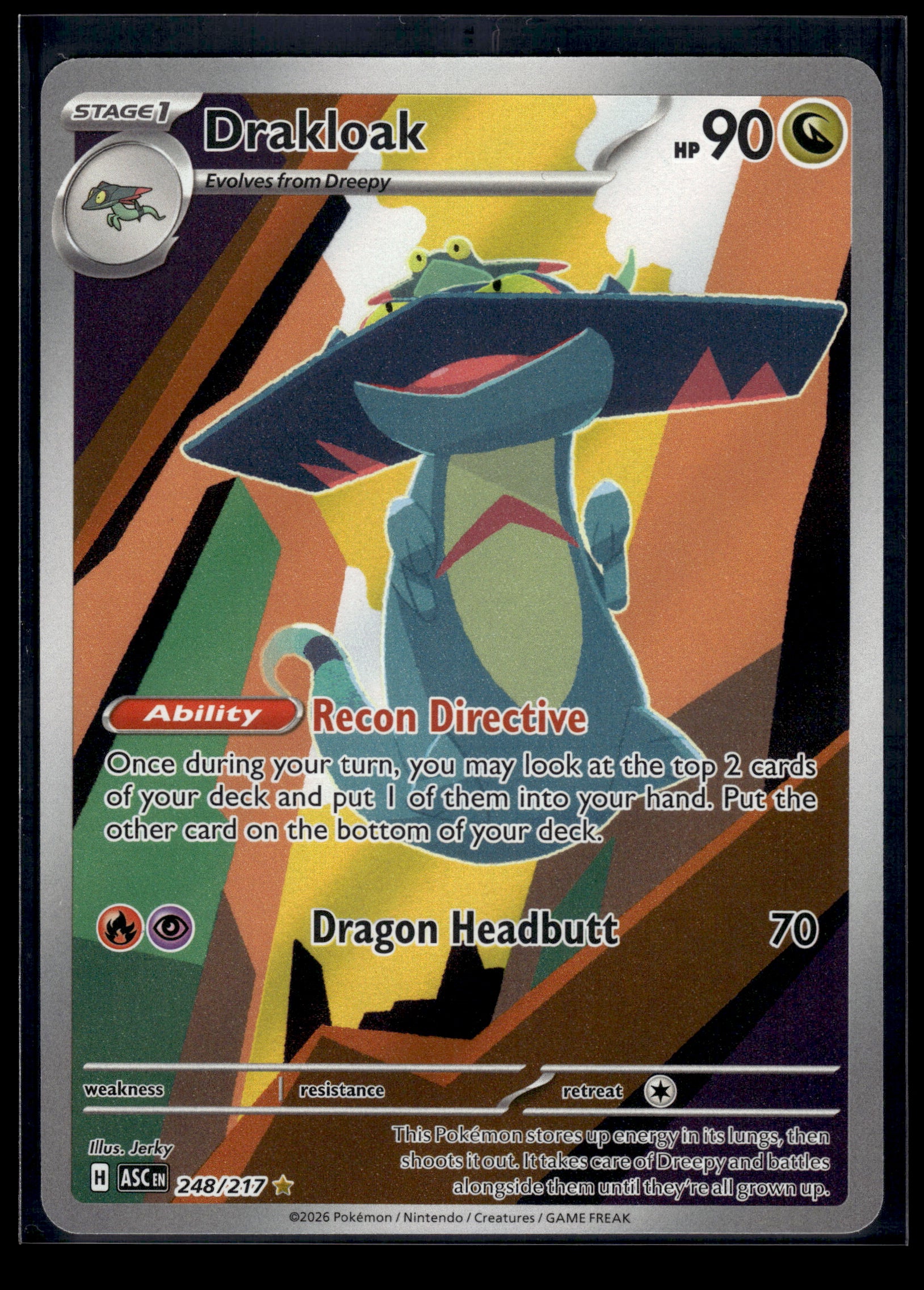 Drakloak #248/217 Ascended Heroes NM