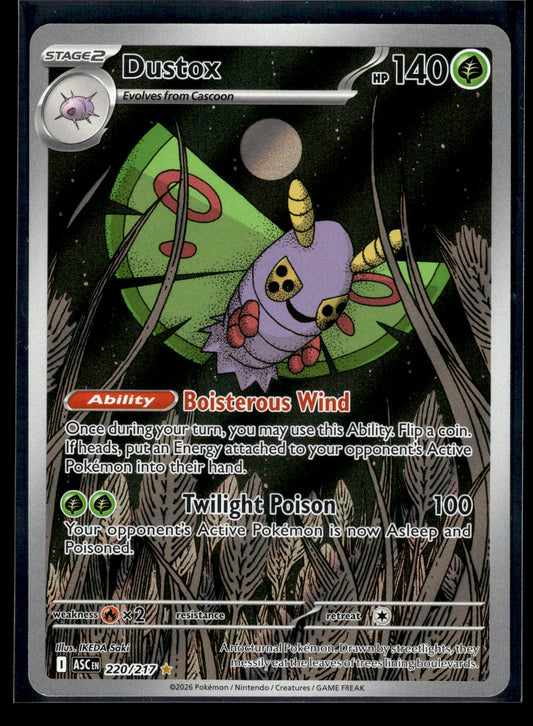 Dustox #220/217 Ascended Heroes NM