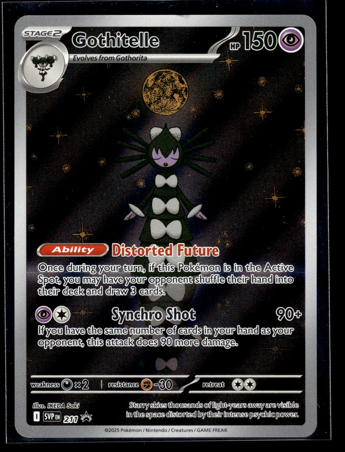 Gothitelle #211 Scarlet & Violet Promo Cards LP