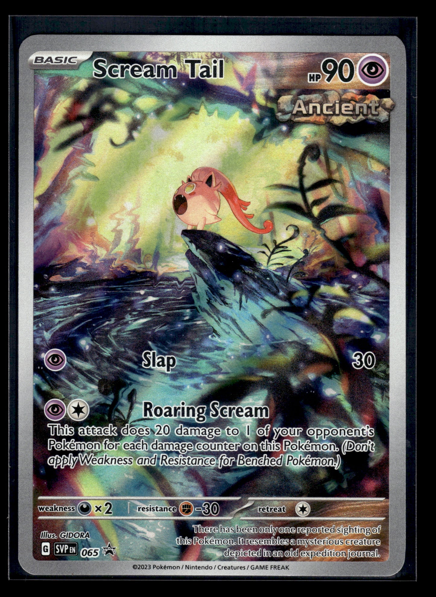 Scream Tail #065 Scarlet & Violet Promo Cards VLP