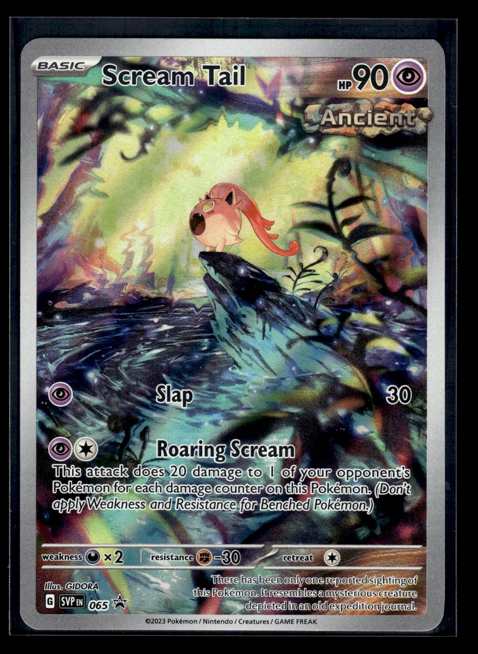 Scream Tail #065 Scarlet & Violet Promo Cards VLP