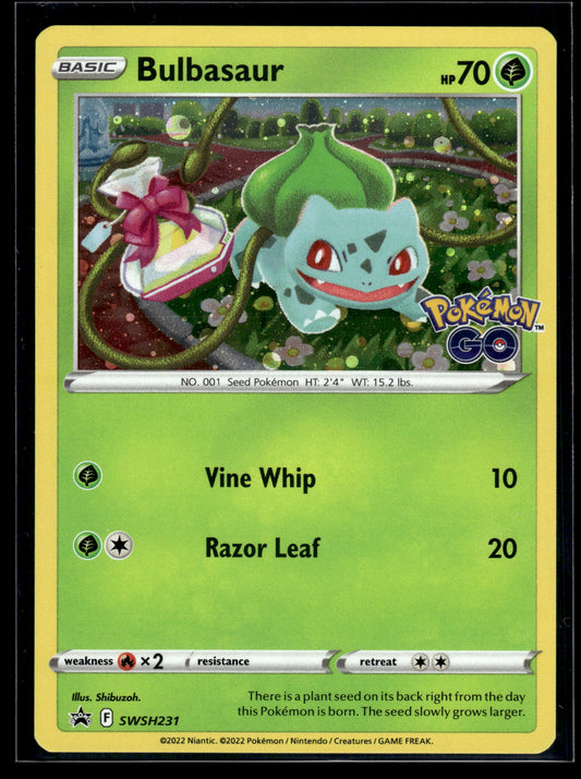 Bulbasaur #SWSH231 Sword & Shield Promo Cards VLP