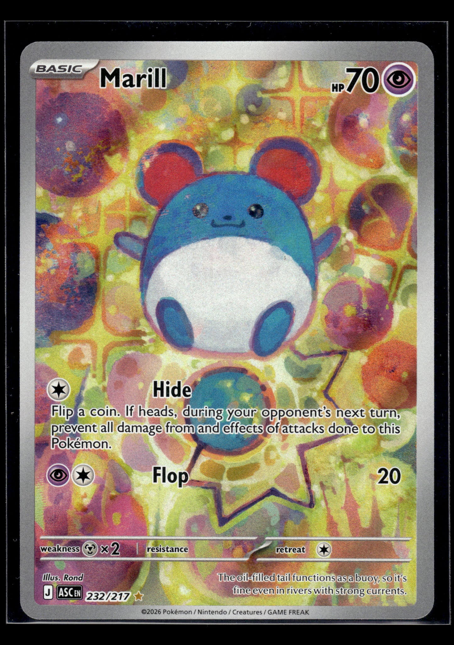 Marill #232/217 Ascended Heroes NM