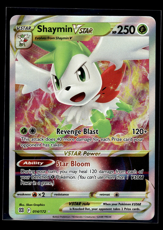 Shaymin VSTAR #014/172 Brilliant Stars VLP