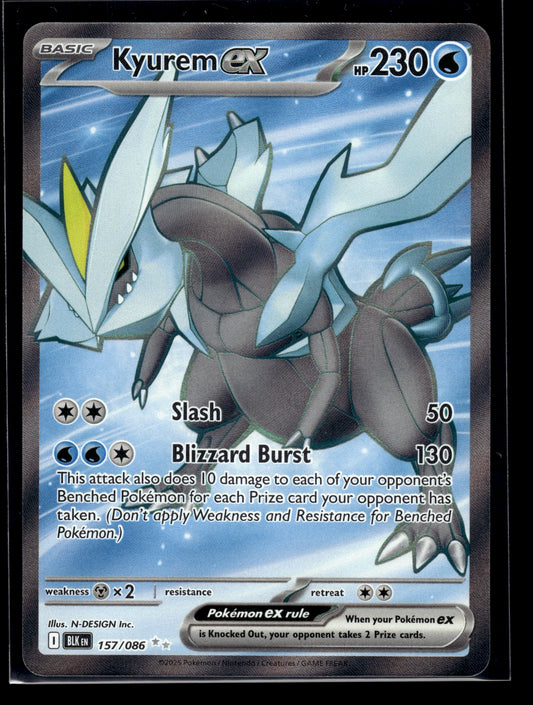 Kyurem ex #157/086 Black Bolt LP