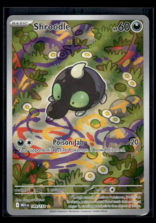 Shroodle #149/132 Mega Evolution NM