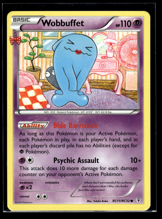 Wobbuffet #RC11/RC32 Generations: Radiant Collection LP