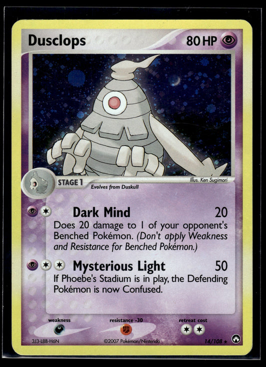 Dusclops #14/108 (Cosmos Holo) Power Keepers MP