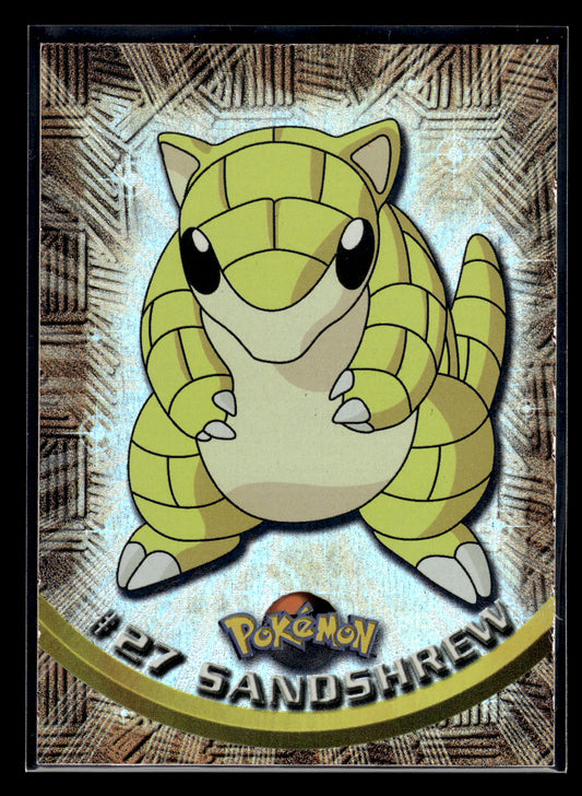 Sandshrew #27 Rainbow Foil Topps TV LP