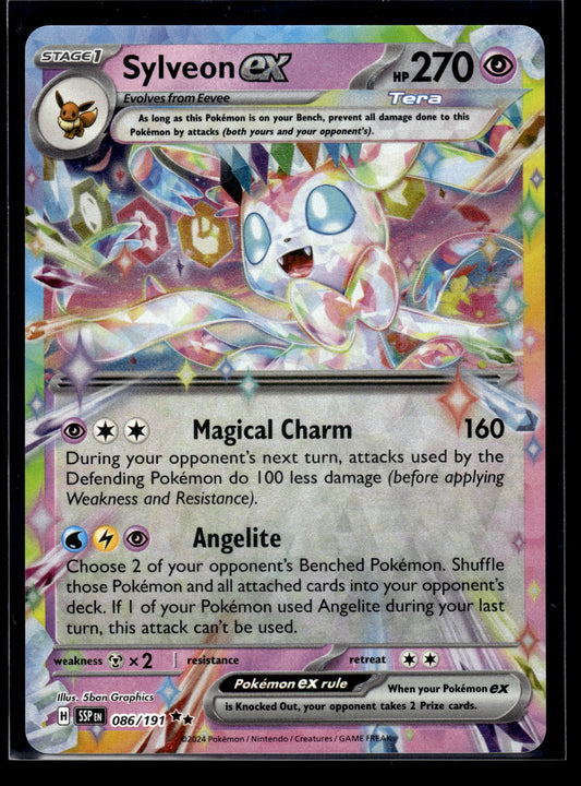 Sylveon ex #086/191 Surging Sparks VLP