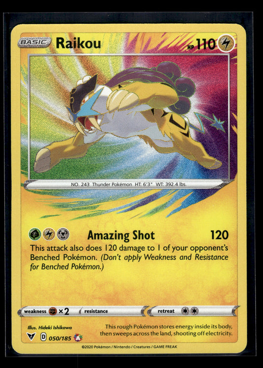 Raikou #050/185 Vivid Voltage VLP