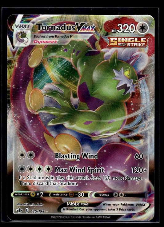 Tornadus VMAX #125/198 Chilling Reign VLP