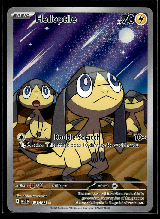 Helioptile #143/132 Mega Evolution VLP