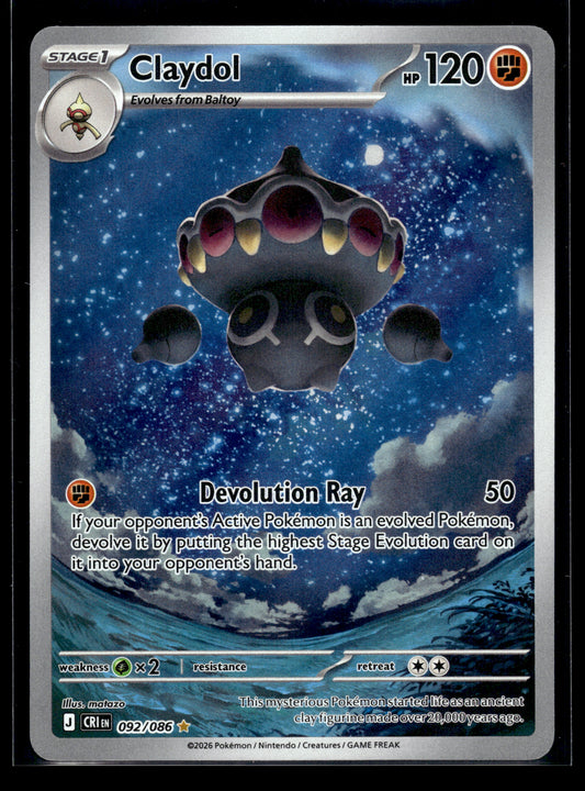 Claydol #092/086 Chaos Rising VLP
