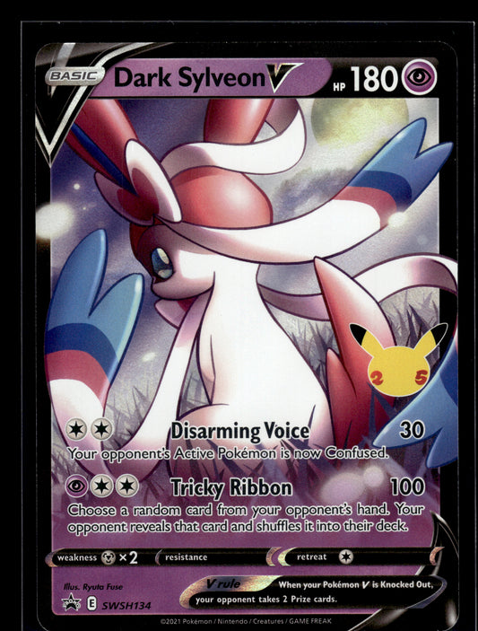 Dark Sylveon V #SWSH134 Sword & Shield Promo VLP