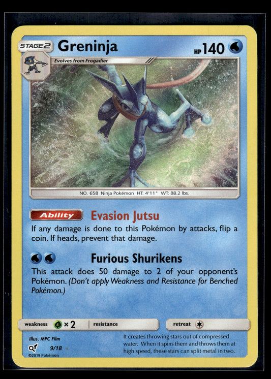 Greninja #9/18 Detective Pikachu LP