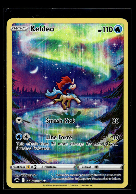 Keldeo #GG07/GG70 Crown Zenith LP
