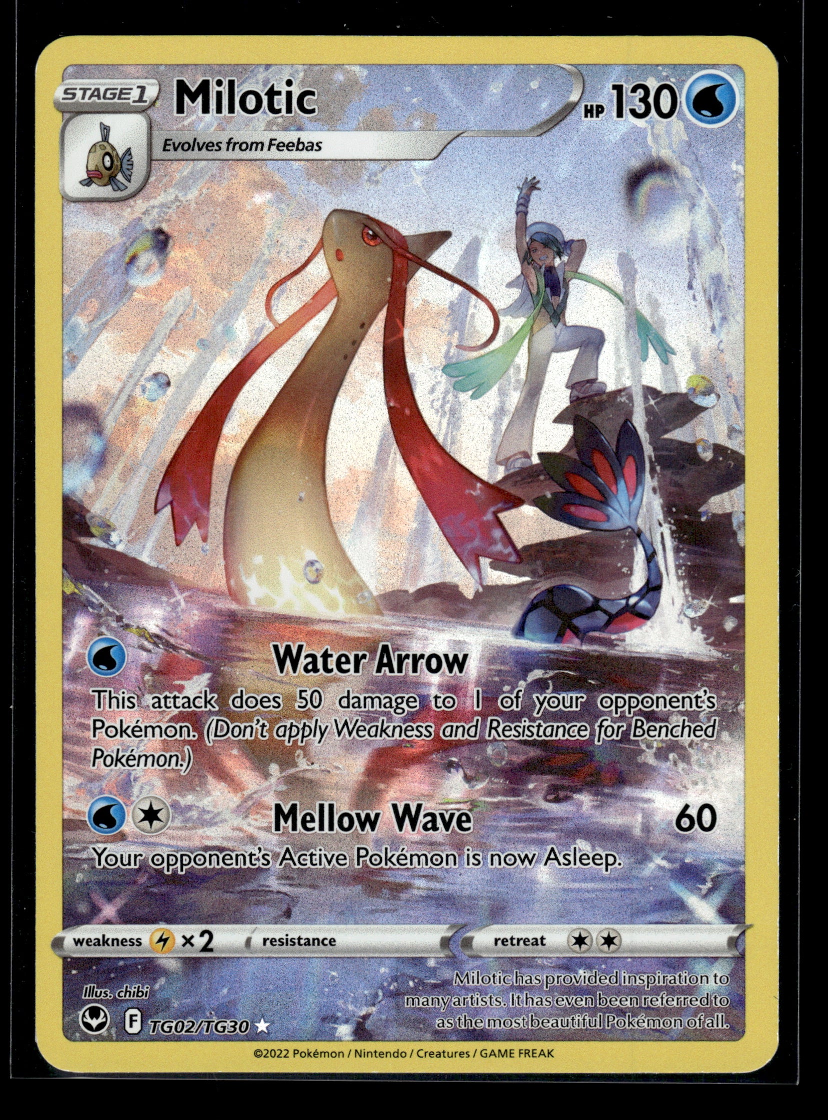 Milotic #TG02/TG30 Silver Tempest Trainer Gallery LP