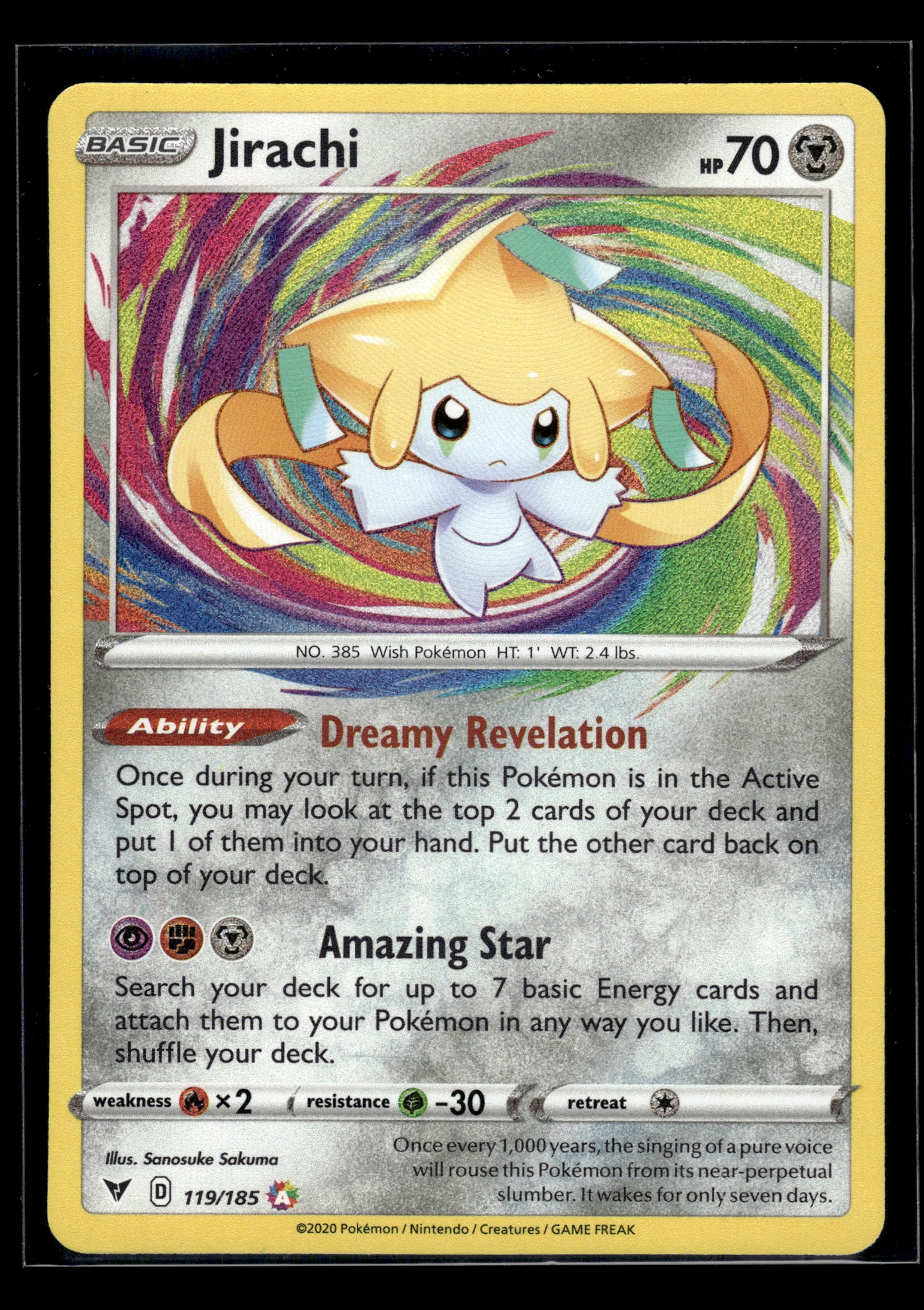 Jirachi #119/185 Vivid Voltage VLP