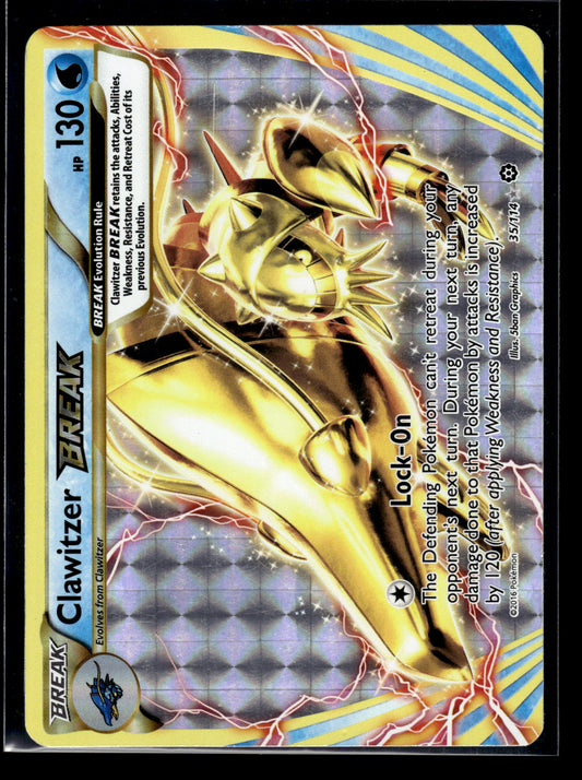 Clawitzer BREAK #35/114 Steam Siege MP
