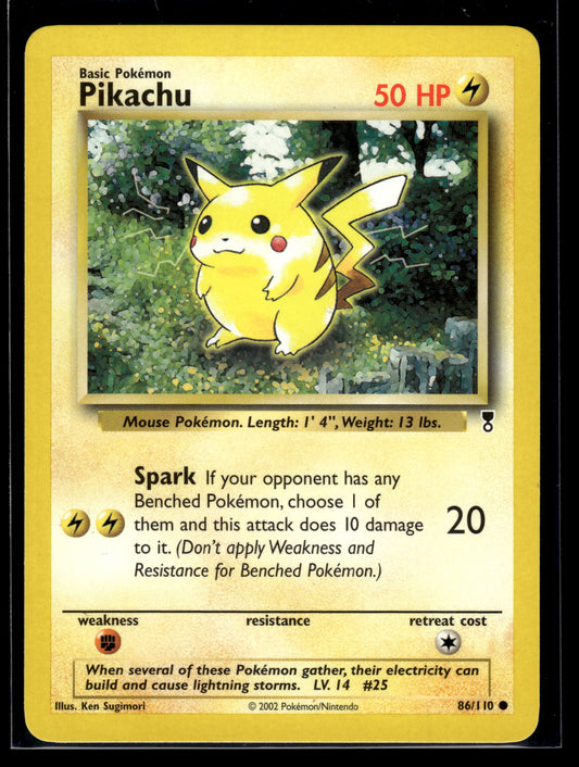Pikachu #086/110 Legendary Collection LP