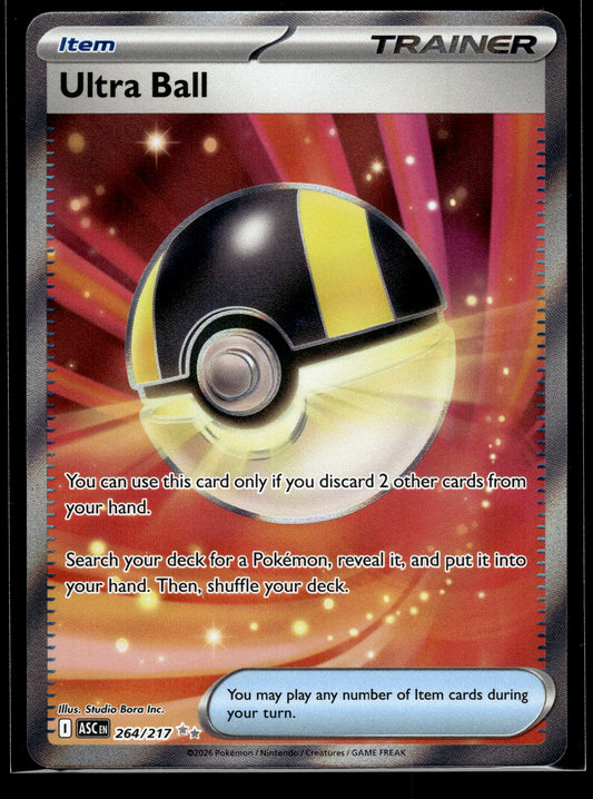 Ultra Ball #264/217 Ascended Heroes NM