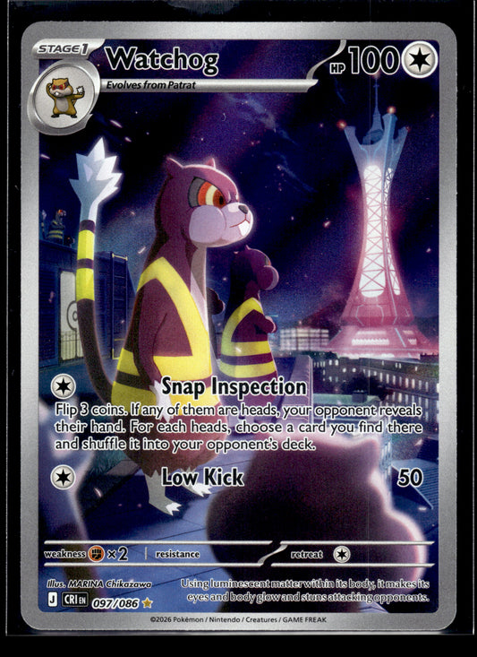 Watchog #097/086 Chaos Rising VLP