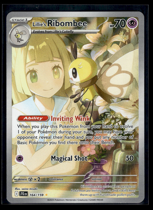 Lillie's Ribombee #164/159 Journey Together VLP
