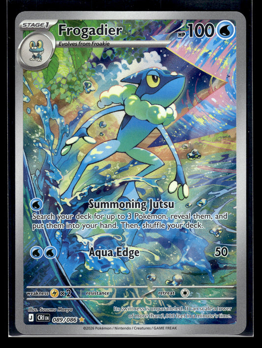 Frogadier #089/086 Chaos Rising NM