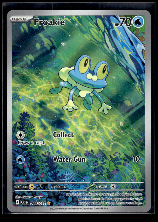 Froakie #088/086 Chaos Rising NM